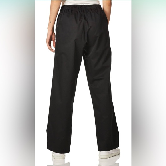 WonderWink Women's Pull-On Cargo Pant, Black - Picture 2 of 4